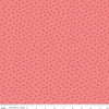 Image of Baked With Love Comfort Lipstick quilting cotton fabric by Lori Holt for Riley Blake Designs. Features spirals on a pink background. Cute Little Fabric Shop.