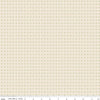 Image of Baked With Love Leftovers Olive quilting cotton fabric by Lori Holt for Riley Blake Designs. Features dots on a cream background. Cute Little Fabric Shop.