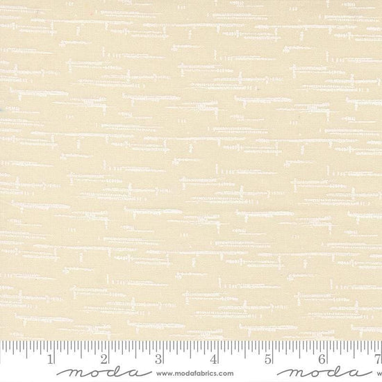 Image of Windfall Texture Blender Eggshell White quilting cotton fabric by Fancy That Design House for Moda Fabric. Features printed texture on a cream background. Cute Little Fabric Shop.