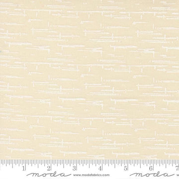 Image of Windfall Texture Blender Eggshell White quilting cotton fabric by Fancy That Design House for Moda Fabric. Features printed texture on a cream background. Cute Little Fabric Shop.