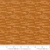 Image of Windfall Textured Blender Caramel quilting cotton fabric by Fancy That Design House for Moda Fabric. Features printed texture on a brown background. Cute Little Fabric Shop.
