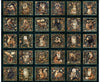 Cedar & Sage Animal Picture Patches Panel Midnight Blue Animal Fabric - 31952 - QT Fabrics Quilting Cotton Fabric