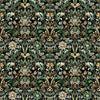 2 Yard 28" End of Bolt - Cedar & Sage Woodland Floral Forest Green Flower Fabric WIDEBACK  31955 108" Wide QT Fabrics Quilting Cotton Fabric