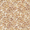 Image of Cedar & Sage Sprigs Amber quilting cotton fabric by Morris Creative Group for QT Fabrics. Features leaves on a cream background. Cute Little Fabric Shop.
