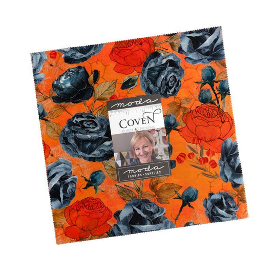 Coven Layer Cake Halloween Fabric - 48800LC - 42-Piece Precut - Moda Fabric Quilting Cotton Fabric