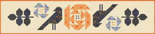 Coven Table Runner Quilt Kit Halloween Fabric - KIT48800 - Moda Fabrics Quilting Cotton Fabric