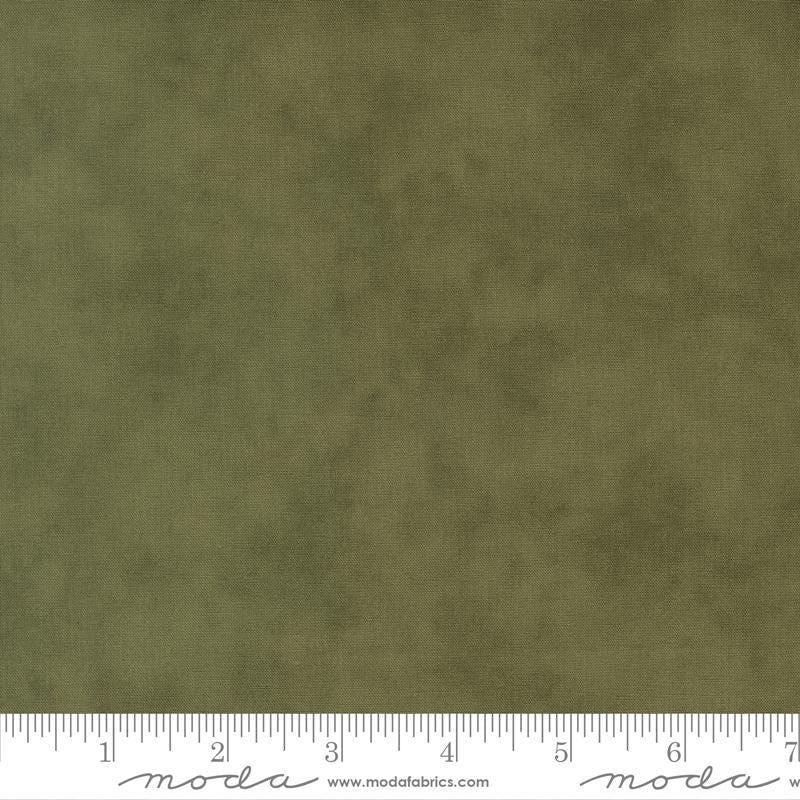 Image of Candlelight Christmas Shaded Holly quilting cotton fabric by 3 Sisters for Moda Fabrics. Features solid on a green background. Cute Little Fabric Shop.