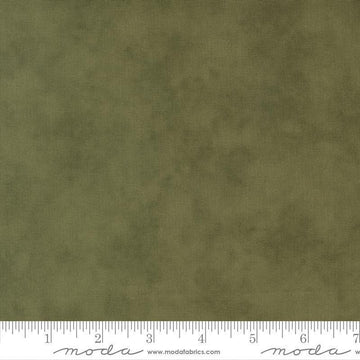 Image of Candlelight Christmas Shaded Holly quilting cotton fabric by 3 Sisters for Moda Fabrics. Features solid on a green background. Cute Little Fabric Shop.
