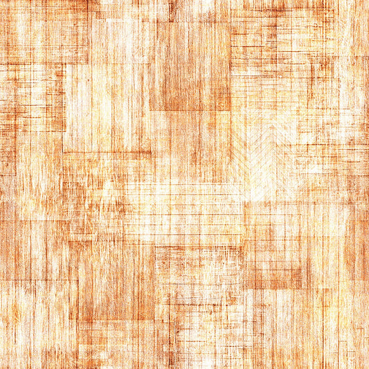 Image of Into The Woods Wood Texture Wheat quilting cotton fabric by Morris Creative Group for QT Fabrics. Features printed wood texture on a cream background. Cute Little Fabric Shop.