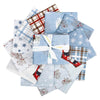 Covered Bridges in Winter Fat Quarter Bundle Christmas Fabric - FQ-18000-12 - 12-Piece Precut - Riley Blake Quilting Cotton Fabric