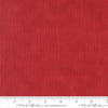Image of When Snow Falls Stocking Weave Berry Red quilting cotton fabric by Deb Strain for Moda Fabrics. Features printed tonal knitting texture on a red background. Cute Little Fabric Shop.