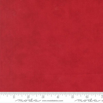 Image of When Snow Falls Shaded Solid Berry Red quilting cotton fabric by Deb Strain for Moda Fabrics. Features solid on a red background. Cute Little Fabric Shop.