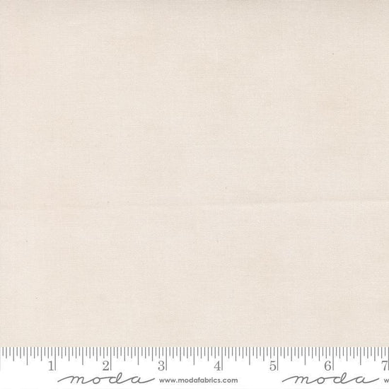 Image of When Snow Falls Shaded Solid Snow White quilting cotton fabric by Deb Strain for Moda Fabrics. Features solid on a cream background. Cute Little Fabric Shop.