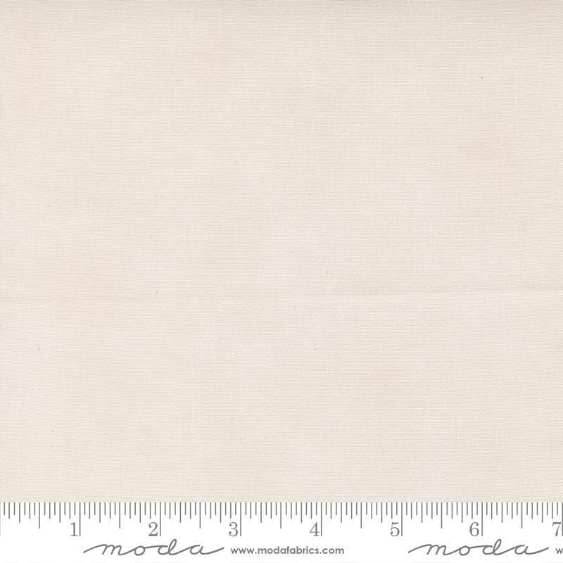 Image of When Snow Falls Shaded Solid Snow White quilting cotton fabric by Deb Strain for Moda Fabrics. Features solid on a cream background. Cute Little Fabric Shop.