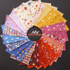 Persimmon Layer Cake Plants Fabric - RS1118LC - 42-Piece Precut - Moda Fabric Quilting Cotton Fabric
