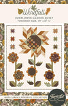 Sunflower Garden Quilt PATTERN Floral Pattern - Moda Fabrics INSTRUCTIONS Only
