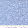 Image of Coven Dotty Thatched Cloudy Sky quilting cotton fabric by Robin Pickens for Moda Fabrics. Features dots on a blue background. Cute Little Fabric Shop.