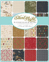 SALE Silent Night Fat Quarter Bundle Christmas Fabric - 40050AB - 20-Piece Precut - Moda Fabrics Quilting Cotton Fabric
