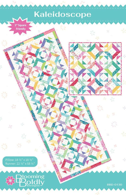 Kaleidoscope Quilt PATTERN Precut Friendly Pattern - Riley Blake INSTRUCTIONS Only