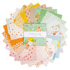 SALE Cotton Nook 10" Stacker Floral Fabric - 10-17970-42 - 42-piece Precut - Riley Blake Quilting Cotton Fabric