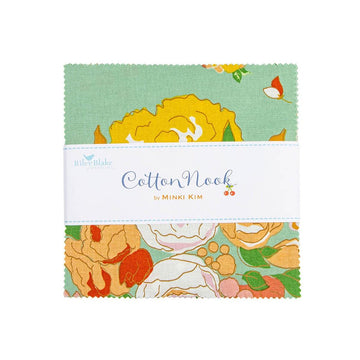 SALE Cotton Nook 5" Stacker Floral Fabric - 5-17970-42 - 42-piece Precut - Riley Blake Quilting Cotton Fabric