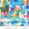 Image of Gradients Gallery Vibrant Emulsion Rainbow quilting cotton fabric by Moda for Moda Fabrics. Features an abstract design on a rainbow background. Cute Little Fabric Shop.