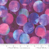 Image of Gradients Gallery Candescent Dots Purple Haze quilting cotton fabric by Moda for Moda Fabrics. Features circles on a purple background. Cute Little Fabric Shop.