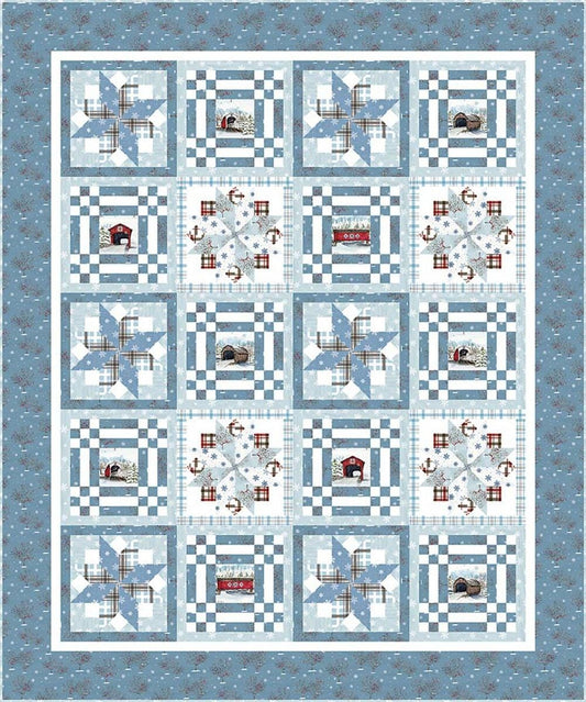 SALE Country Crossing Quilt PATTERN Beginner Friendly Pattern - Riley Blake INSTRUCTIONS Only