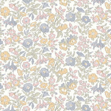 26" End of Bolt - Flower Show Pebble Miami Flower - Riley Blake Designs - Liberty Fabrics - Quilting Cotton Fabric