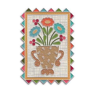 SALE Lori Holt Baked With Love Scissor Minder Floral Magnet - ST-50215 - Riley Blake Needle Minder
