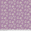 Fat Quarter End of Bolt - Hello Spring Daisies C12962 Lavender - Riley Blake Designs - Floral Flowers Cream Daisy - Quilting Cotton Fabric