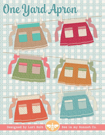 SALE It's Sew Emma One Yard Apron PaTTERN Vintage Apron Pattern - P051-ISE-324 - Riley Blake INSTRUCTIONS Only