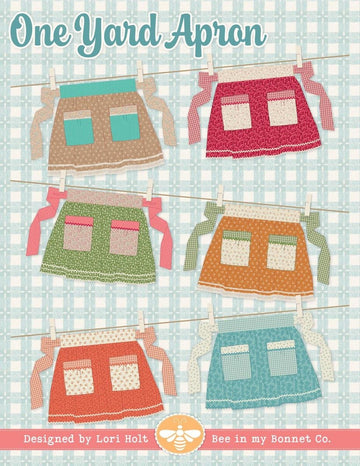 SALE It's Sew Emma One Yard Apron PaTTERN Vintage Apron Pattern - P051-ISE-324 - Riley Blake INSTRUCTIONS Only