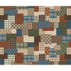 SALE Whispering Pines Cheater Print Multi Brown Plaid Fabric - C17956 - Riley Blake Quilting Cotton Fabric
