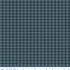 Image of Whispering Pines Plaid Blue quilting cotton fabric by The RBD Designers for Riley Blake Designs. Features plaid on a blue background. Cute Little Fabric Shop.
