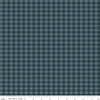 Image of Whispering Pines Plaid Blue quilting cotton fabric by The RBD Designers for Riley Blake Designs. Features plaid on a blue background. Cute Little Fabric Shop.