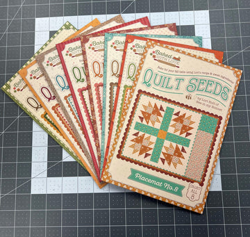SALE Quilt Seeds Baked With Love Set of All 8 PATTERN - by Lori Holt - Riley Blake - Bundle - Instructions Only - Paper Pattern Included