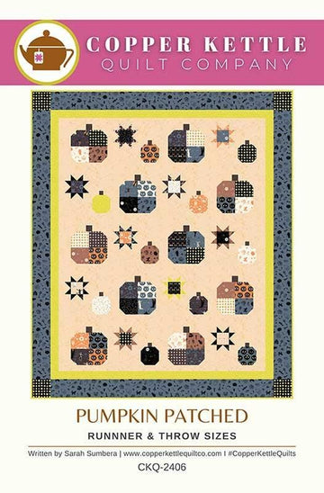 Pumpkin Patched Quilt PATTERN Precut Friendly Pattern - Moda Fabrics INSTRUCTIONS Only