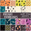 Freaky Familiars Fat Quarter Bundle Halloween Fabric - RS5190FQ - 24-Piece Precut - Moda Fabrics Quilting Cotton Fabric