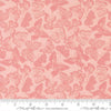Image of My Secret Garden Flitter Flutter Petal quilting cotton fabric by Stacy Iest Hsu for Moda Fabrics. Features butterflies on a pink background. Cute Little Fabric Shop.