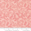 Image of My Secret Garden Flitter Flutter Petal quilting cotton fabric by Stacy Iest Hsu for Moda Fabrics. Features butterflies on a pink background. Cute Little Fabric Shop.