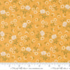Image of My Secret Garden Rose Garden Sunflower quilting cotton fabric by Stacy Iest Hsu for Moda Fabrics. Features flowers on a yellow background. Cute Little Fabric Shop.
