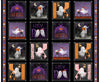 Ghost Tales Ghost Picture Patches Panel Multi Black Halloween Fabric - 31925 - QT Fabrics Quilting Cotton Fabric
