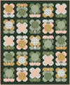 SALE Folk Blooms Quilt PATTERN Precut Friendly Pattern - Riley Blake INSTRUCTIONS Only