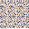 Image of Before the Blooms Florence Blush quilting cotton fabric by Danelys Sidron for Riley Blake Designs. Features flowers on a pink background. Cute Little Fabric Shop.