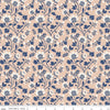 Image of Before the Blooms Florence Blush quilting cotton fabric by Danelys Sidron for Riley Blake Designs. Features flowers on a pink background. Cute Little Fabric Shop.