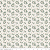 SALE Before the Bloom Juniper Cream Floral Fabric - C18065 - Riley Blake Quilting Cotton Fabric
