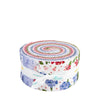 Foxglove 2.5" Rolie Polie Floral Fabric - RP-18080-40 - 40-Piece Precut - Riley Blake Quilting Cotton Fabric