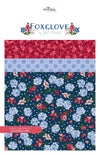 Foxglove 2.5" Rolie Polie Floral Fabric - RP-18080-40 - 40-Piece Precut - Riley Blake Quilting Cotton Fabric