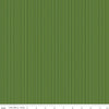 Image of Foxglove Stripes Basil quilting cotton fabric by Jill Finley for Riley Blake Designs. Features stripes on a green background. Cute Little Fabric Shop.